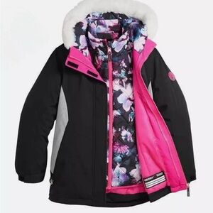 3 in 1 Girls Snow Jacket
